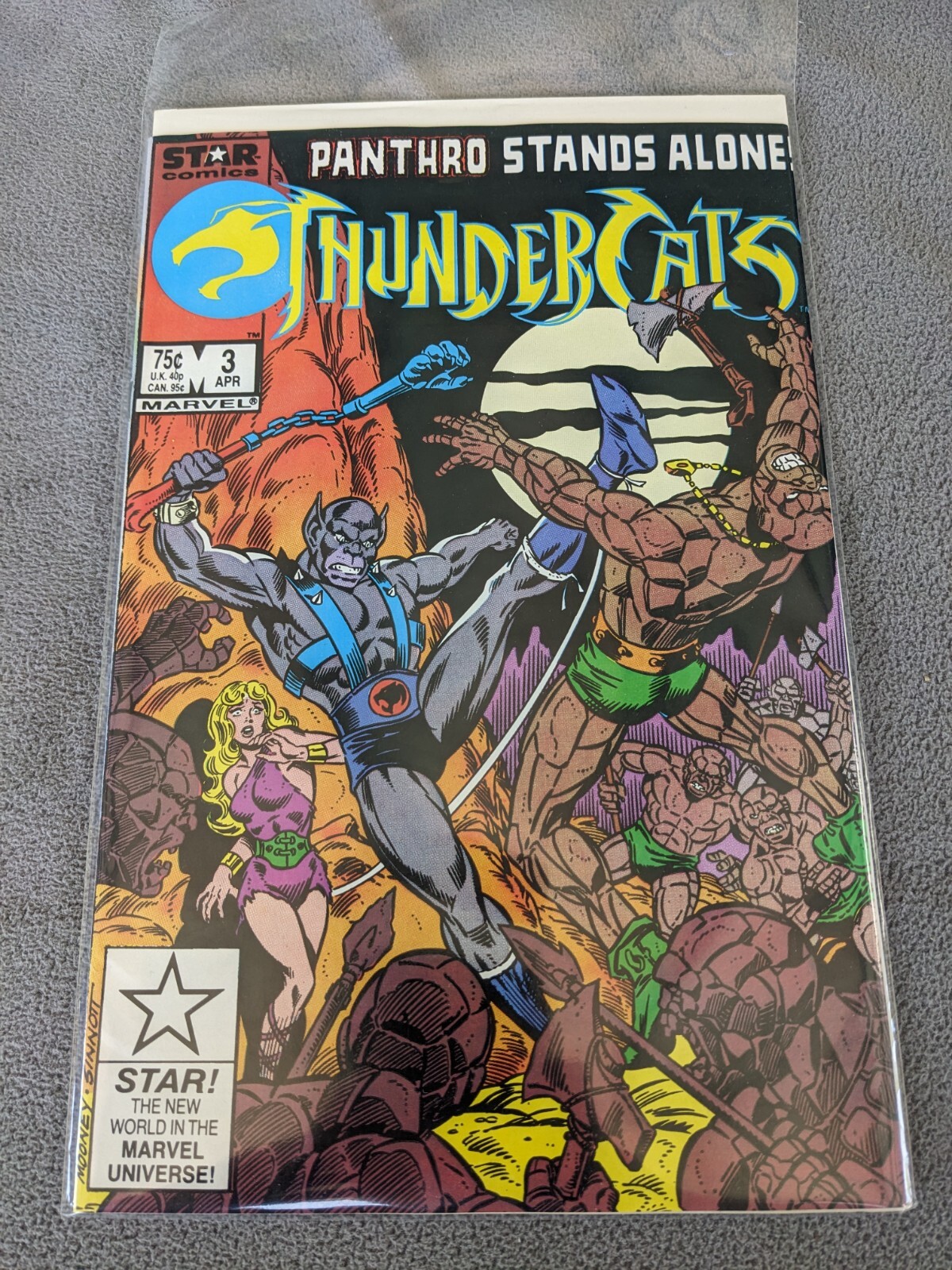 Thundercats 3 NM Marvel Star Comics 1986 Unread Comic Book Thundercats 3 NM Marvel Star Comics 1986 Unread Comic Book