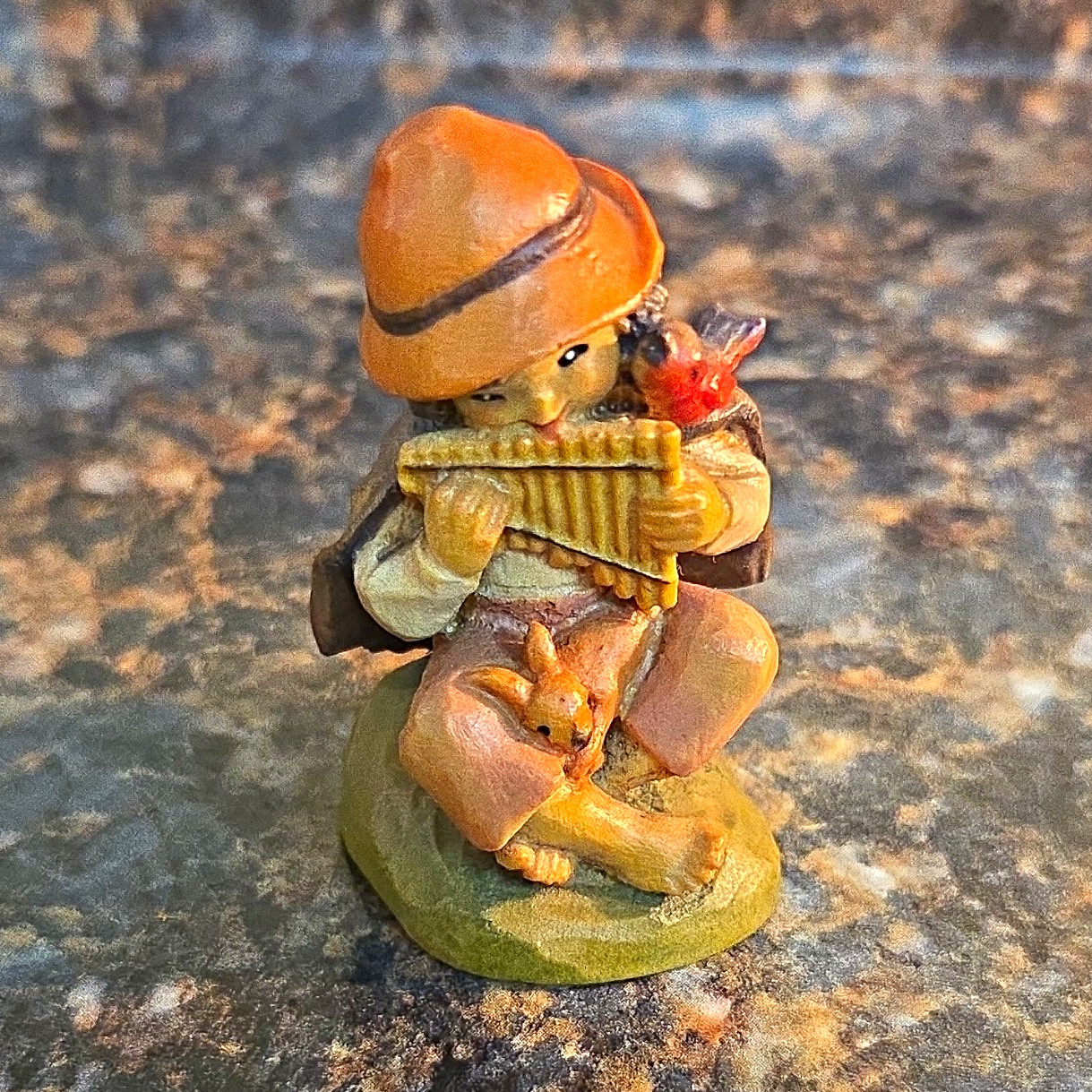 Vintage Anri Ferrandiz Hand Carved Painted \