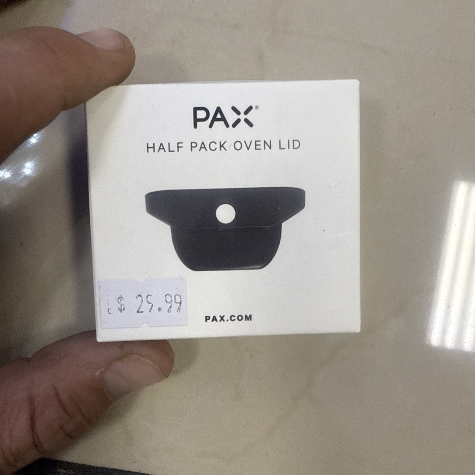 PAX Accessories Half Oven Lid Vaporizer Black New In The Box New In Sealed Box