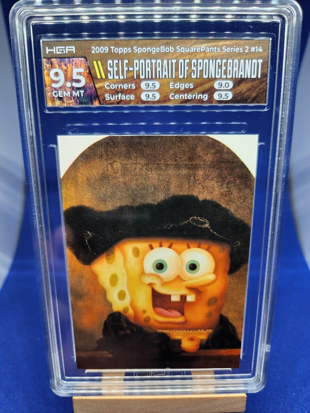 2009 TOPPS SPONGEBOB SQUAREPANTS SERIES 2 Self-Portrait Of Spongebrandt Pop 1 