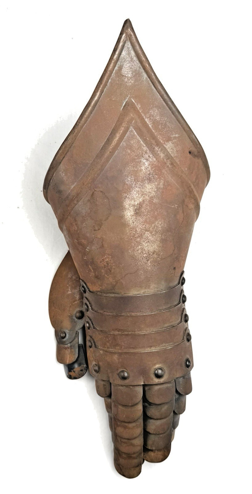 Antique Victorian Early 1900s Era Medieval Knights Armor Gauntlet Glove Antique Victorian Early 1900s Era Medieval Knights Armor Gauntlet Glove