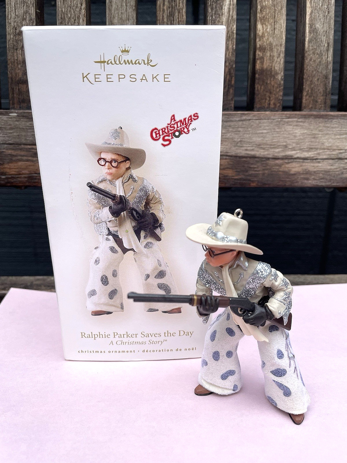 Hallmark A Christmas Story Ornament Ralphie Parker Saves the Day 2007 NEW NIB Hallmark A Christmas Story Ornament Ralphie Parker Saves the Day 2007 NEW NIB