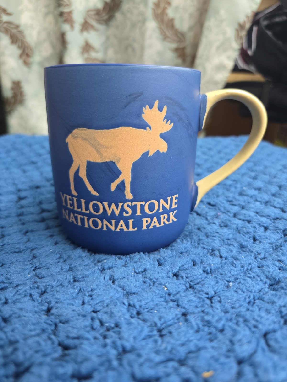 Yellowstone National Park General Store Buffalo Embossed Cup Mug Yellowstone National Park General Store Buffalo Embossed Cup Mug