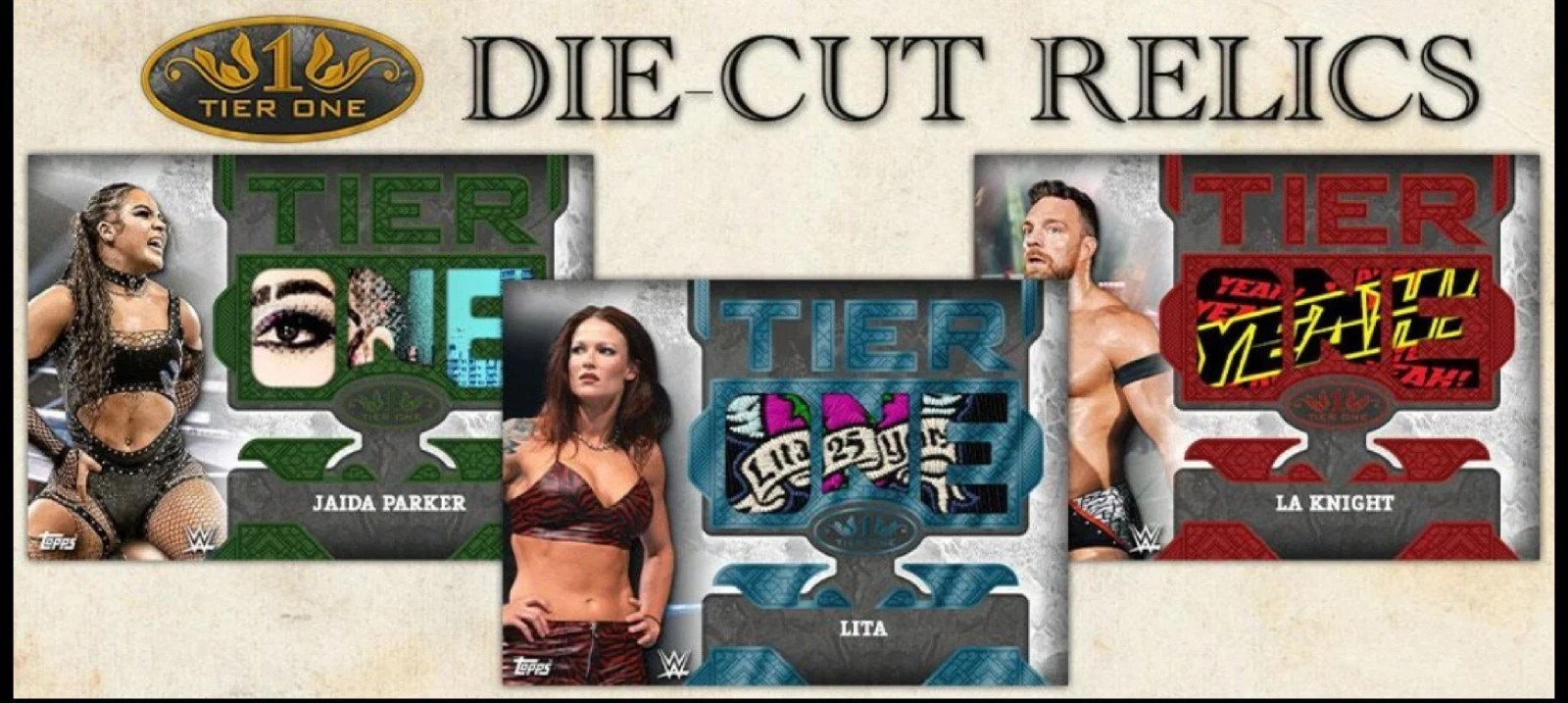 [DlGITAL CARD] TOPPS SLAM TIER ONE DIE-CUT RELICS SR+RARE 48 CARD SET