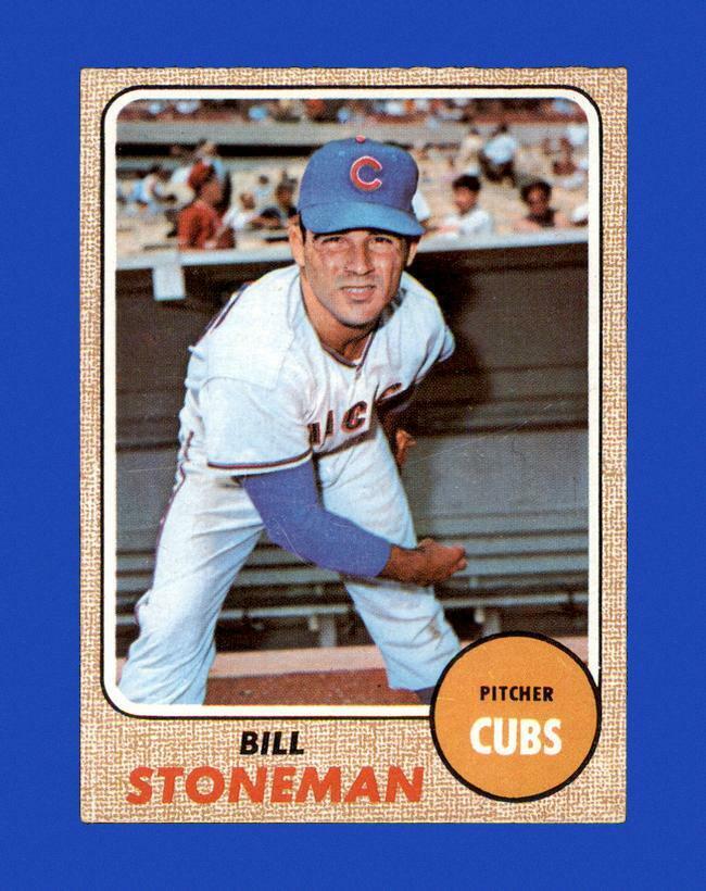 1968 Topps Set Break #179 Bill Stoneman EX-EXMINT *GMCARDS*