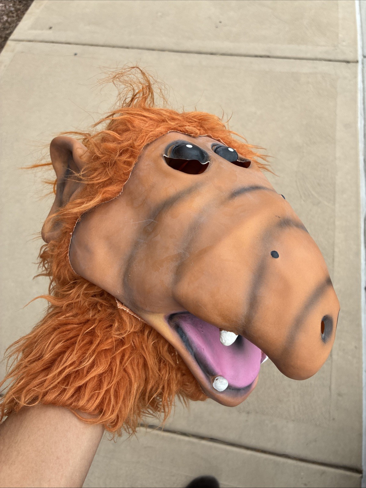 Vintage RARE 1980 ALF Mask Full Head Rubber latex face Faux Fur Movie Promo Mask Vintage RARE 1980 ALF Mask Full Head Rubber latex face Faux Fur Movie Promo Mask