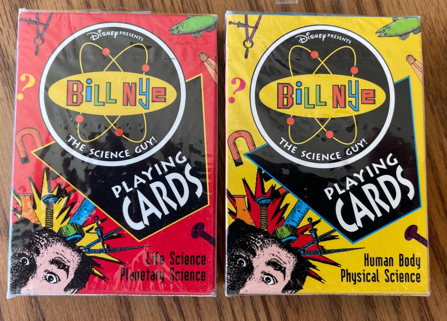 Bill Nye the Science Guy Playing Cards 2 Sealed Decks Bill Nye the Science Guy Playing Cards 2 Sealed Decks