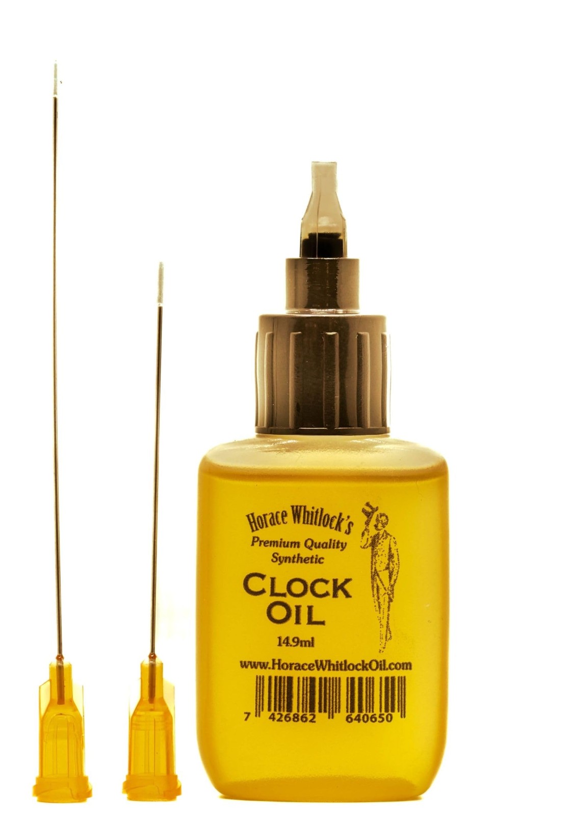 Horace Whitlock's Clock Oil 100% Synthetic Clock Oil, For Grandfather 