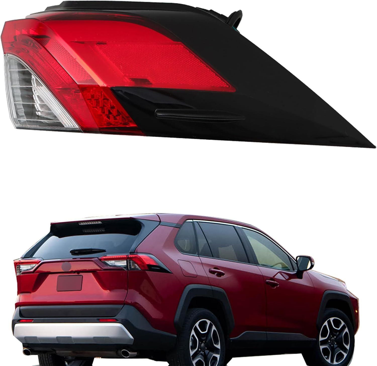 RH Outer Tail Light Replacement for Toyota RAV4 2019-2020