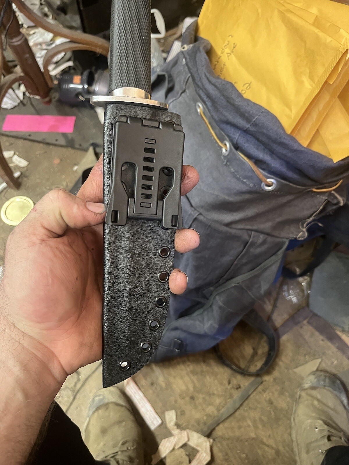 Cold Steel Tai Pan Tek Lok Sheath Only W/ Tek Lok
