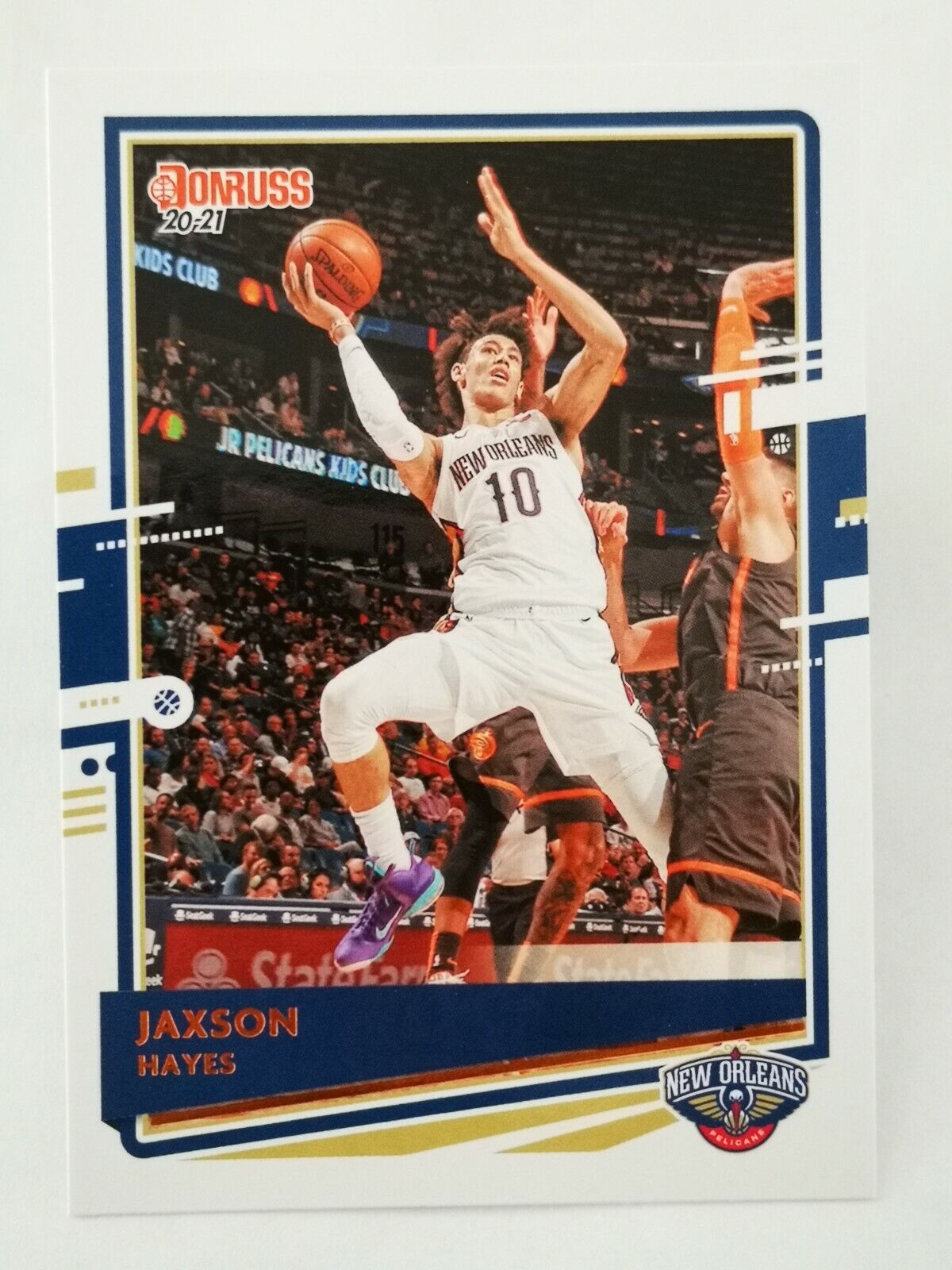 2020-21 Panini Donruss N17 NBA Trading Card #43 Pelicans Jaxson Hayes