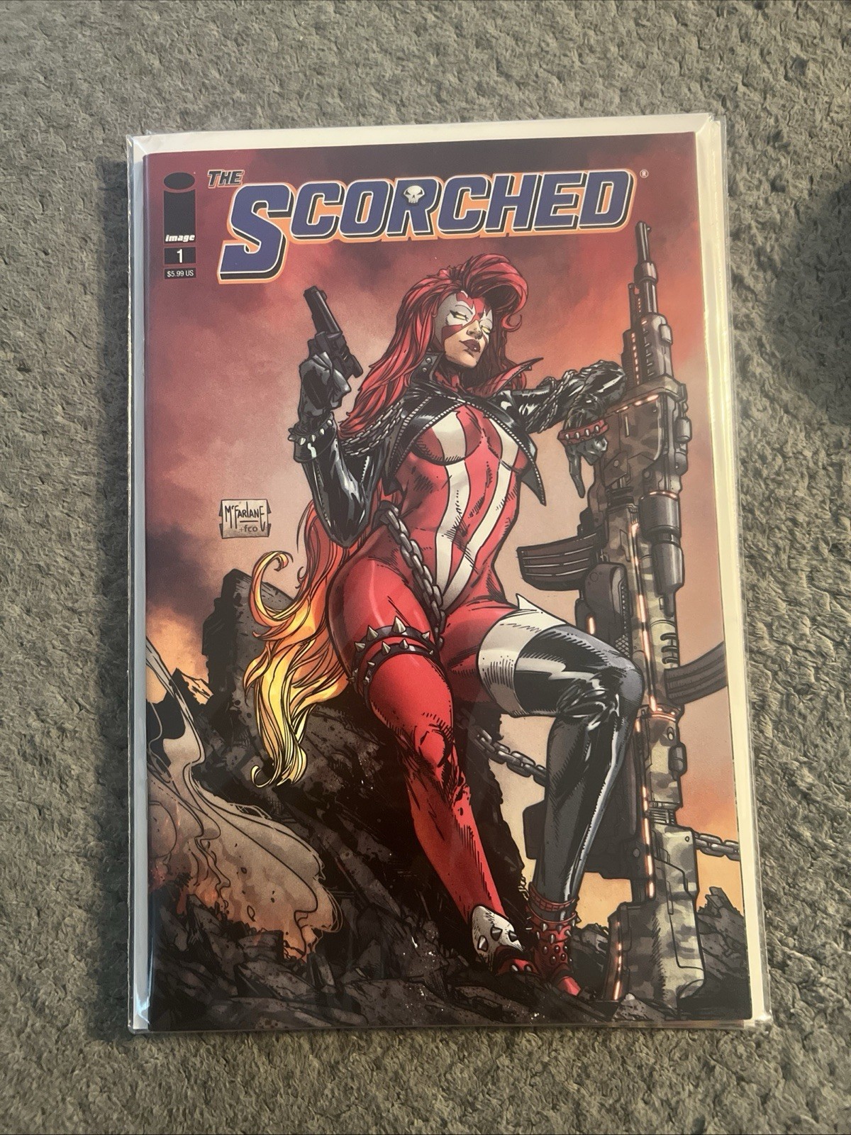 The Scorched #1 Cover D Todd McFarlane Image Spawn The Scorched #1 Cover D Todd McFarlane Image Spawn