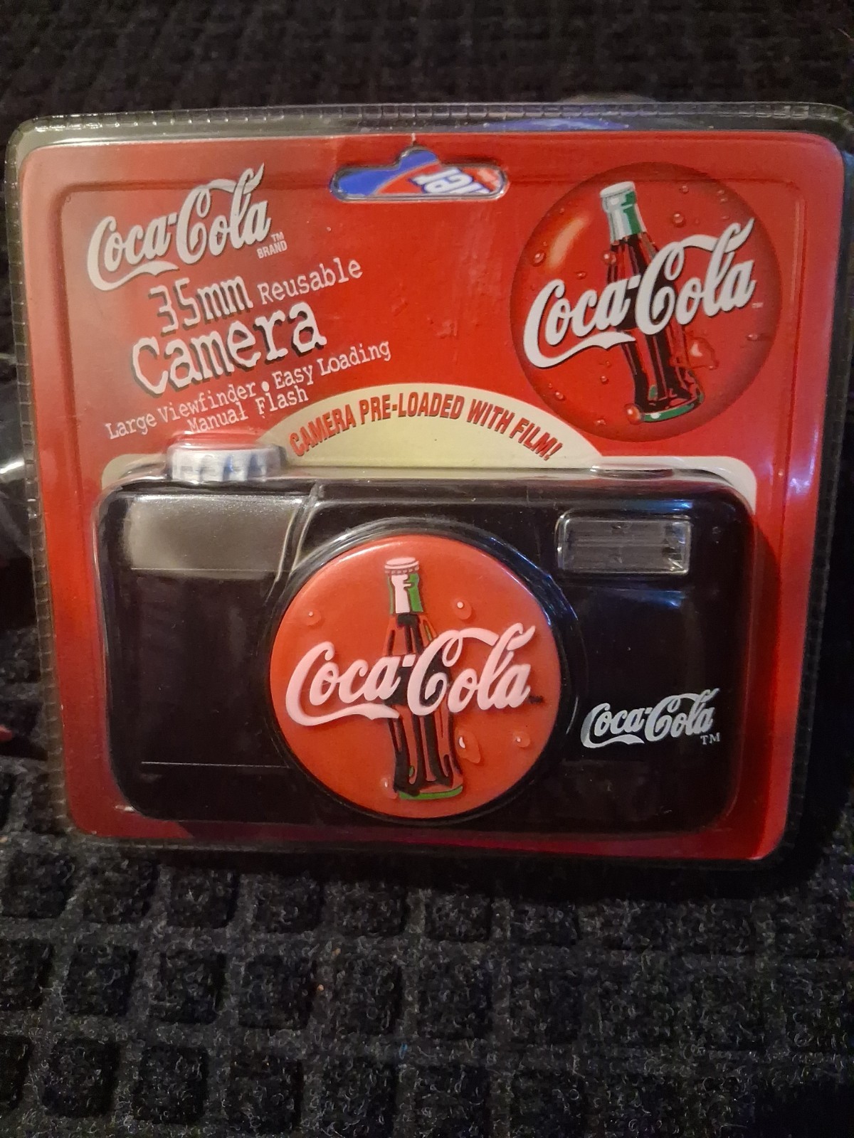 Vintage 1999 Coca-Cola 35 Mm Reusable Camera With Film