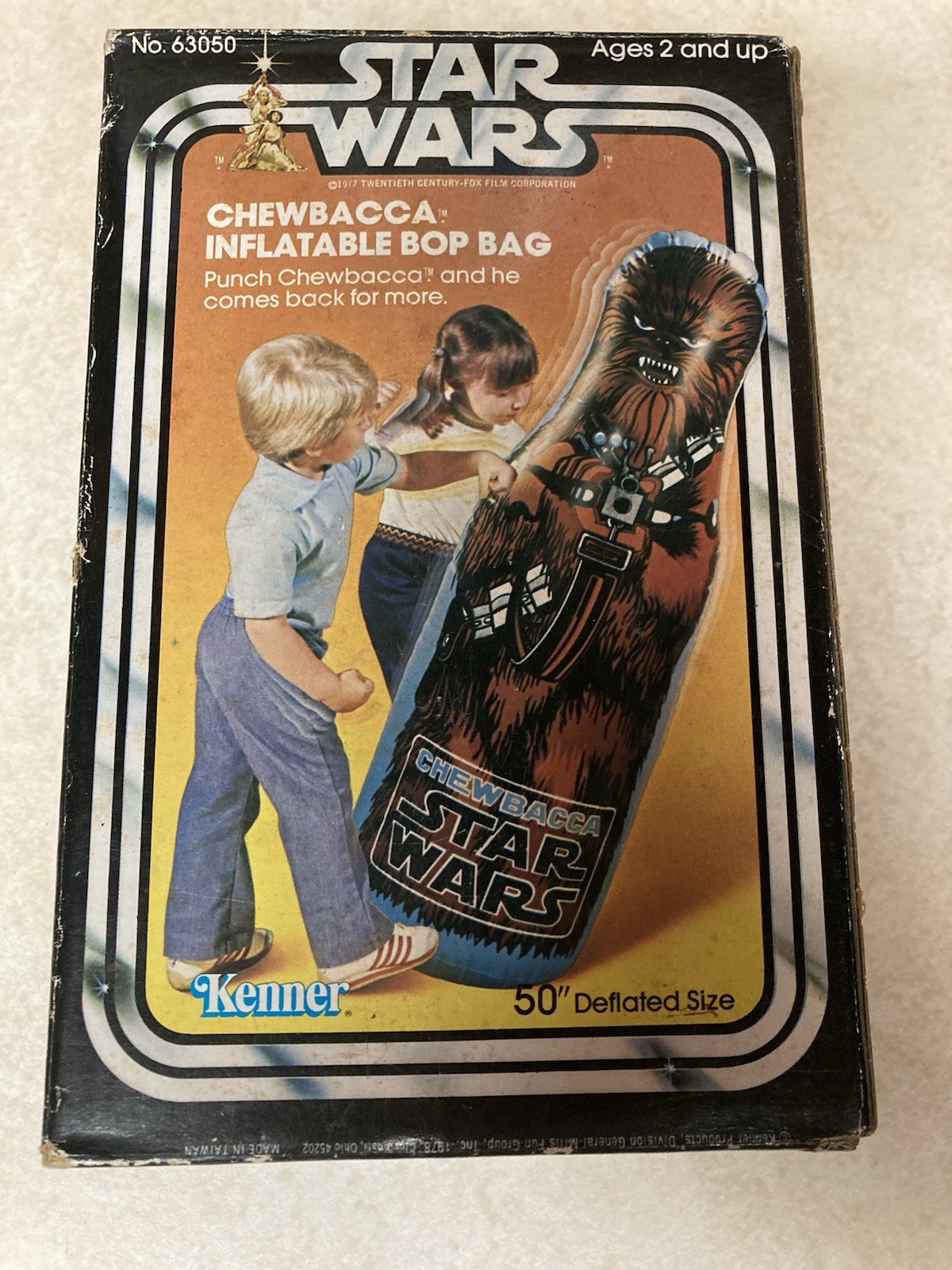 Star Wars vintage Chewbacca BOP BAG Extremely RARE KENNER Star Wars vintage Chewbacca BOP BAG Extremely RARE KENNER
