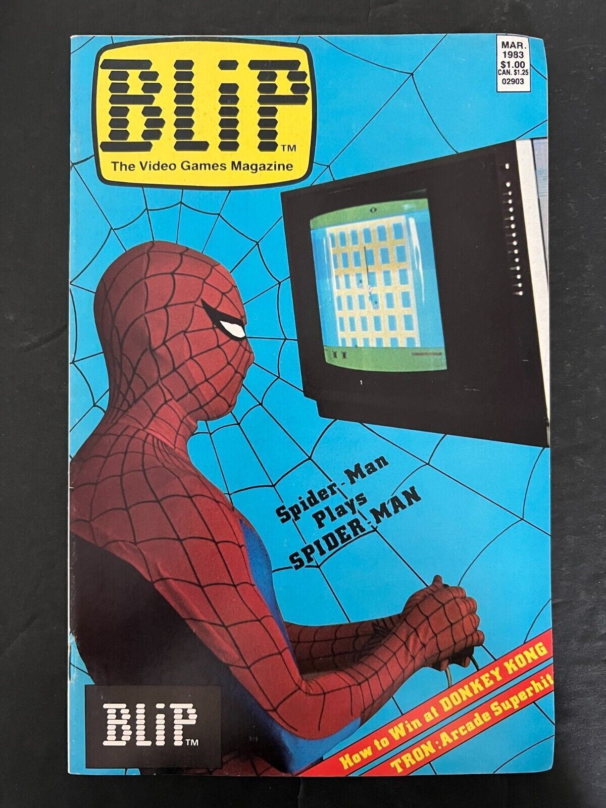 Blip The Video Game Magazine #2  Marvel Publications  1983 Vf-  (C1)