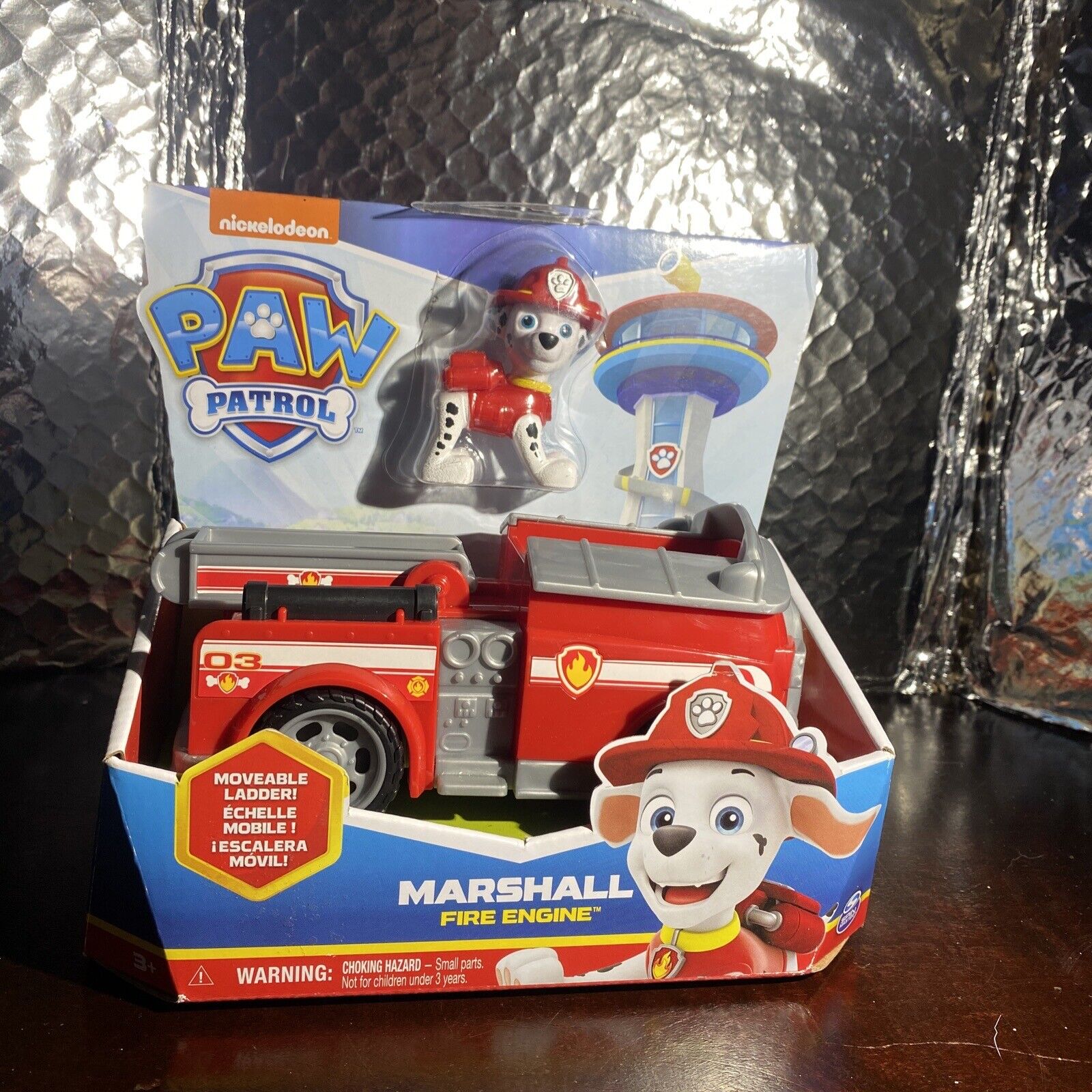 Spin Master Paw Patrol Fire Engine Vehicle “Marshall” Multicolored: Red (596)