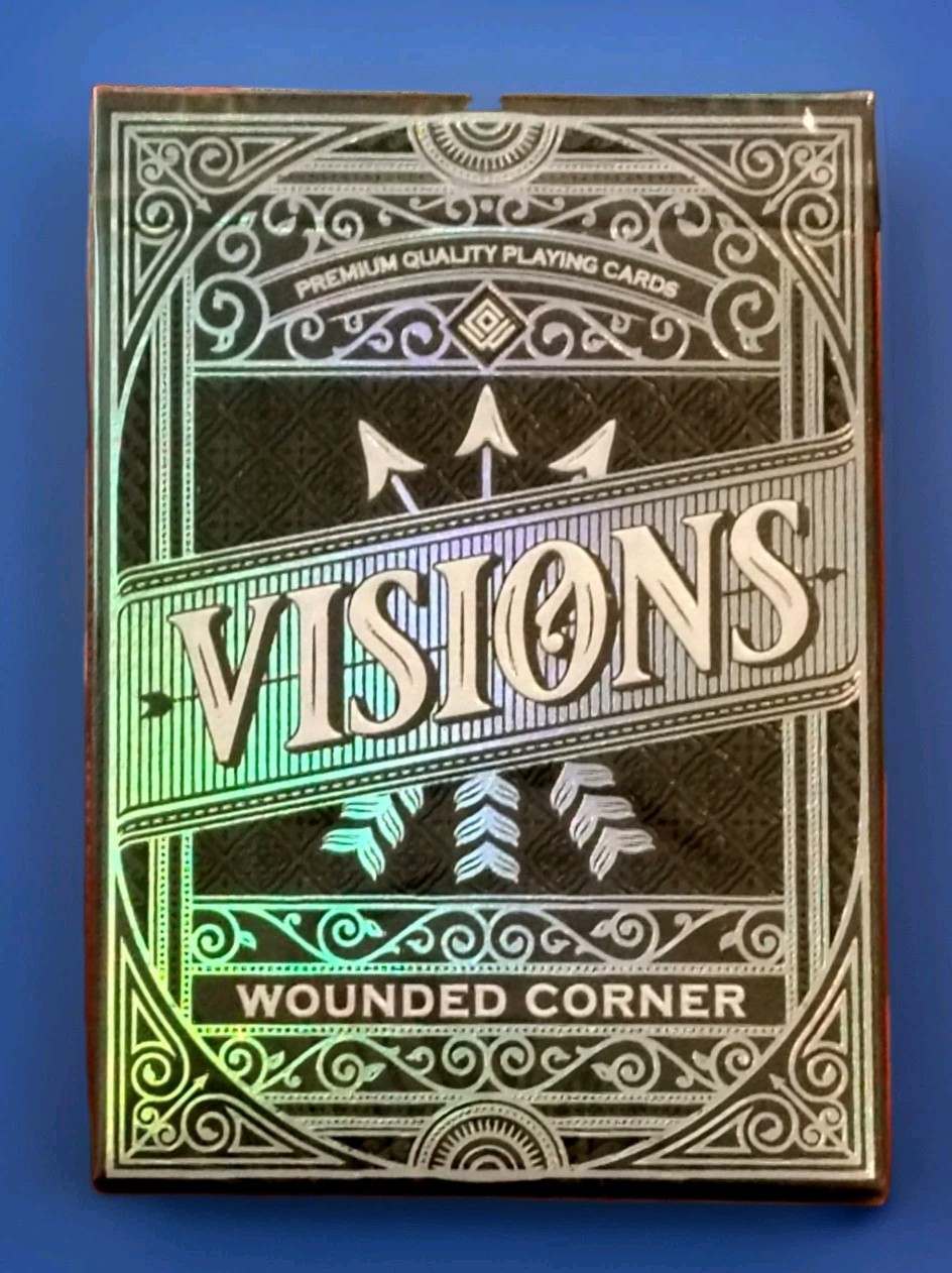 Rare Visions Present Silver Gilded Edition Playing Cards Deck #233/250 New Rare Visions Present Silver Gilded Edition Playing Cards Deck #233/250 New