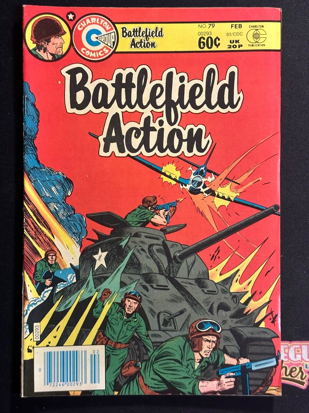 1983 Charlton Comics Battlefield Action #79