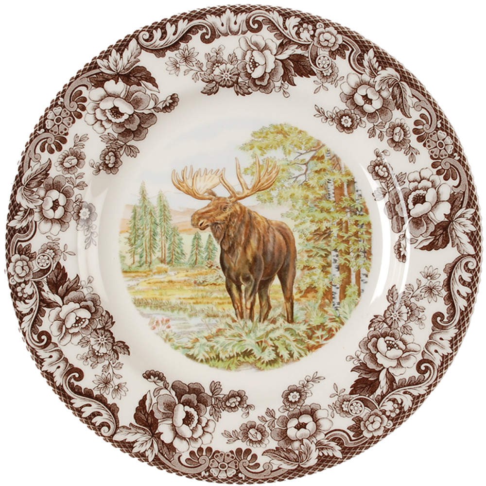 Spode Woodland Dinner Plate 9561857 Spode Woodland Dinner Plate 9561857