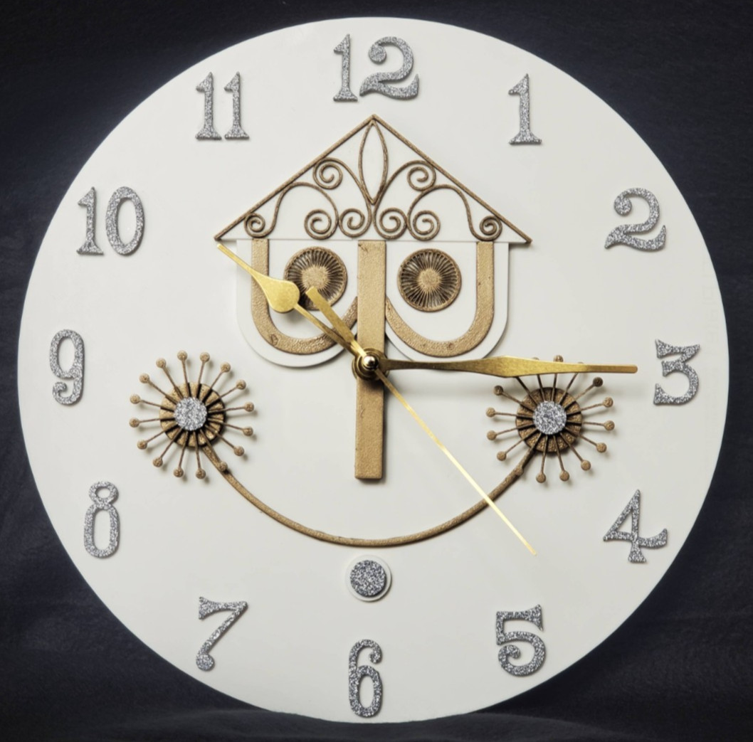 It's A Small World Glockenspiel Wall Clock Disneyland/Disney World Inspired 9 In It's A Small World Glockenspiel Wall Clock Disneyland/Disney World Inspired 9 In