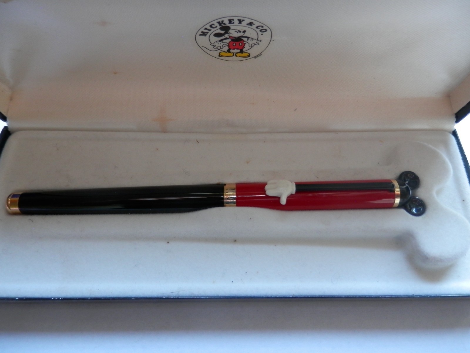 1990s Vintage Mickey & Co Fountain Pen in Original Presentation Box 1990s Vintage Mickey & Co Fountain Pen in Original Presentation Box