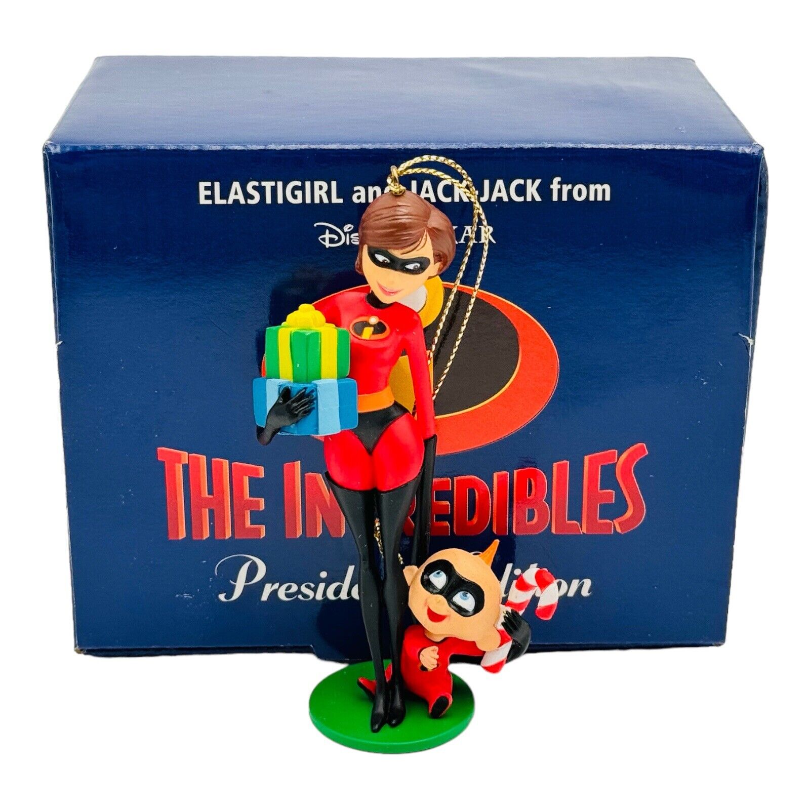 Grolier Disney Incredibles Elastigirl & Jack-Jack President's Edition Ornament