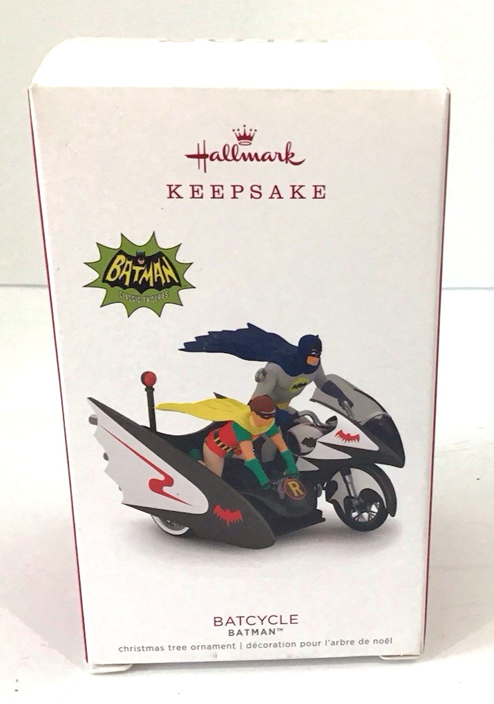Hallmark Keepsake Batman Batcycle 2018 Christmas Ornament NIB NEW