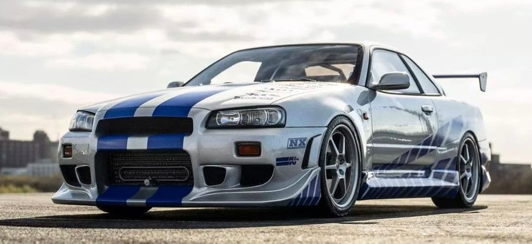 KSR12007A 1/12 Skyline R34 GT-R 2001 KSR12007A 1/12 Skyline R34 GT-R 2001