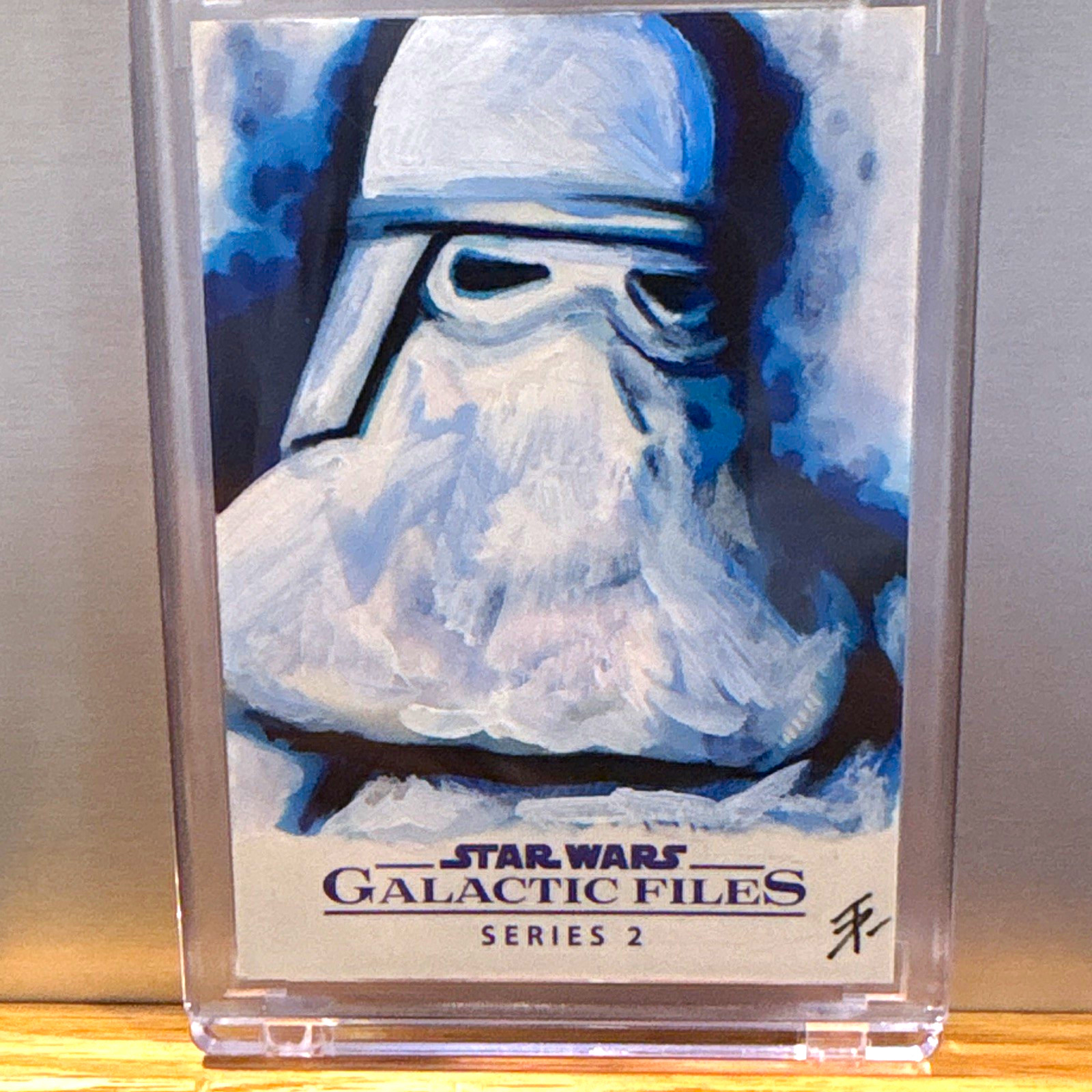 Topps 2013 Star Wars Galactic Files S2 Stormtrooper Sketch 1/1 Tim Proctor Auto Topps 2013 Star Wars Galactic Files S2 Stormtrooper Sketch 1/1 Tim Proctor Auto