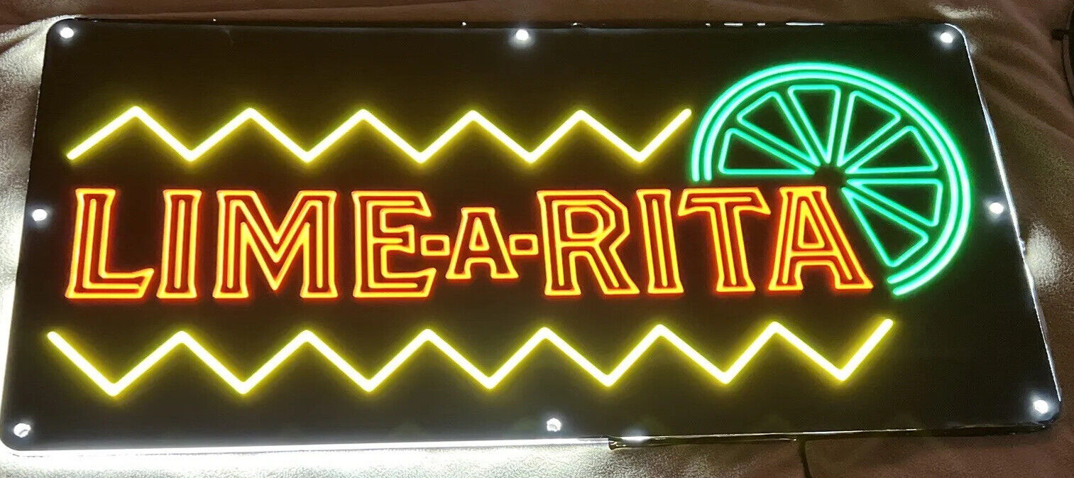 Lime-A-Rita LED Lighted Sign 21.5x10.5