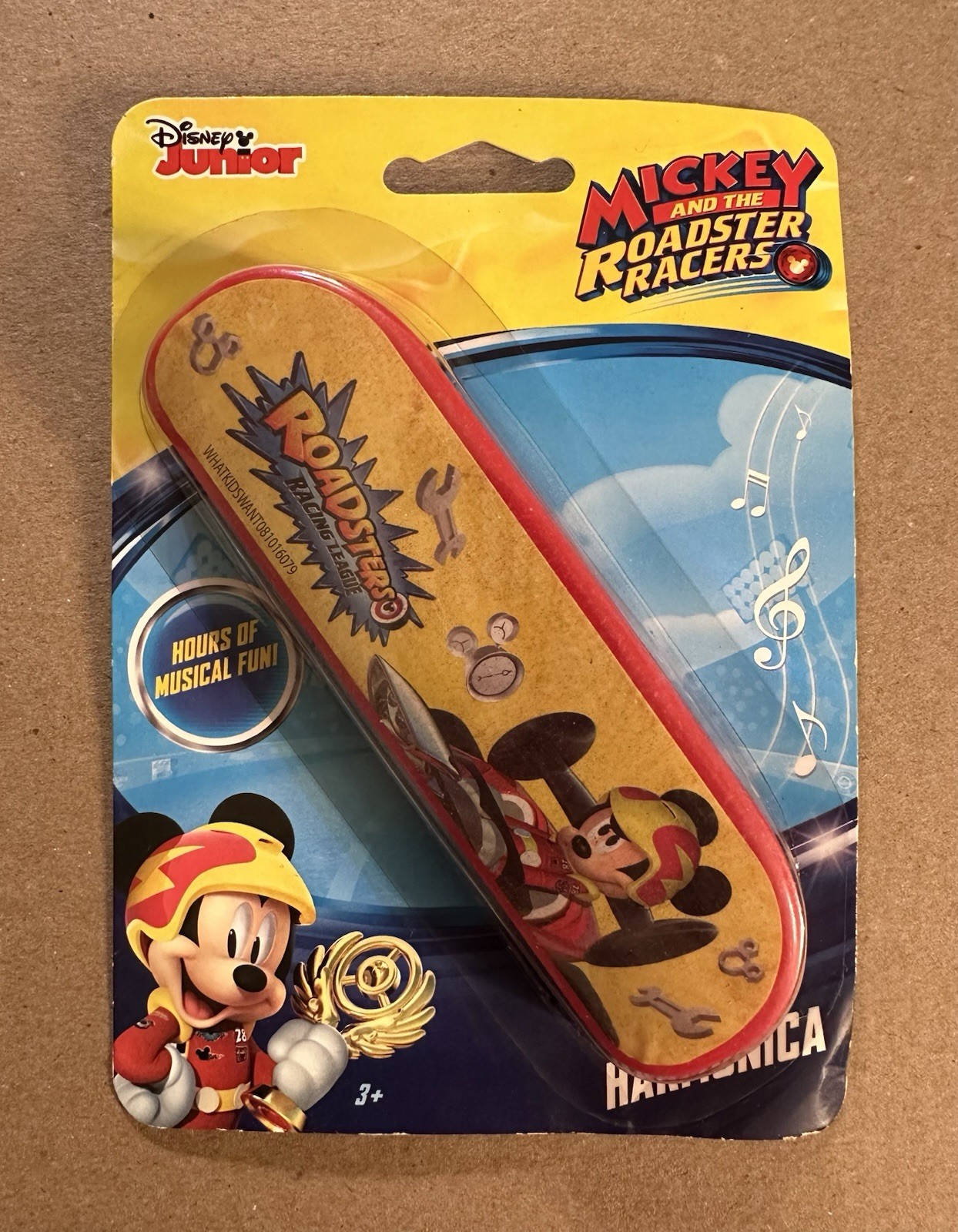 Disney Junior Mickey And The Roadster Racers Children’s Toy Harmonica Disney Junior Mickey And The Roadster Racers Children’s Toy Harmonica