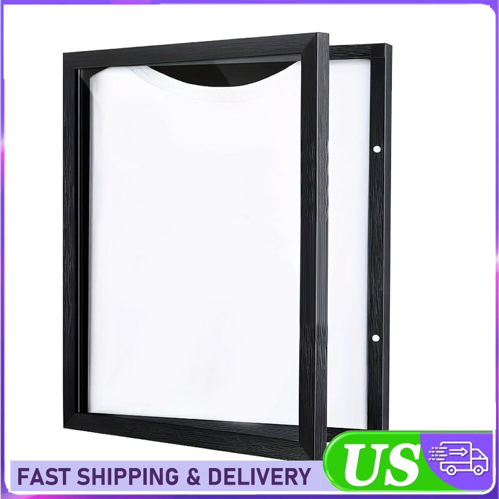 Jersey Frame Display Case Wall Mounted Football Basketball Frame Storage Box US Jersey Frame Display Case Wall Mounted Football Basketball Frame Storage Box US