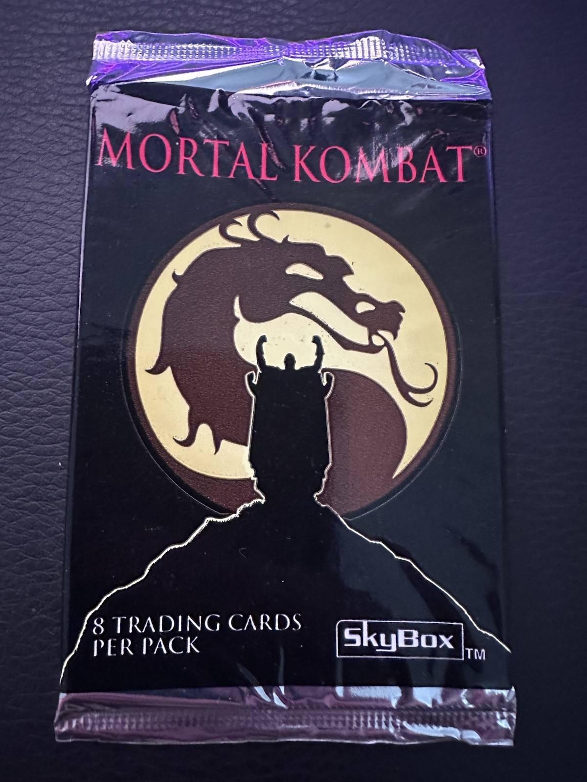 1995 Skybox Mortal Kombat Factory Sealed Trading Card Pack New Sealed 1995 Skybox Mortal Kombat Factory Sealed Trading Card Pack New Sealed