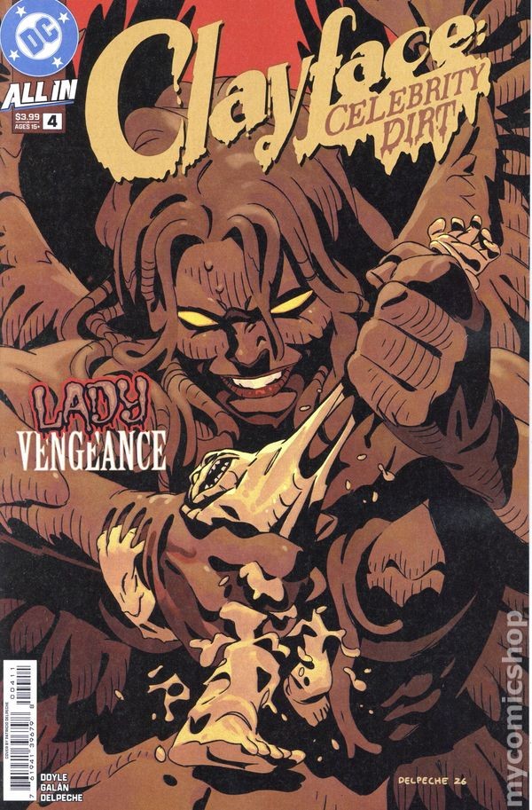 Clayface Celebrity Dirt #4A 2026 Stock Image