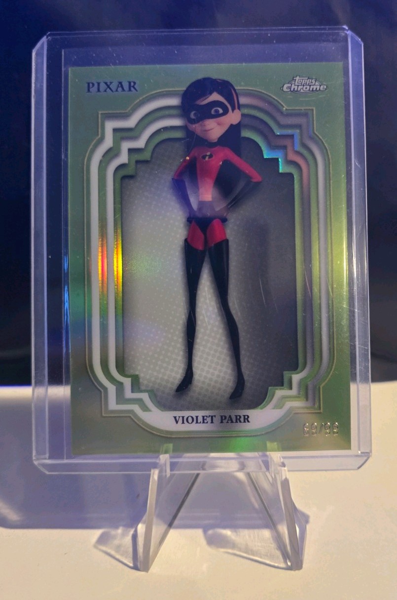 Violet Parr - 2024 Topps Chrome Disney #98 Refractor Violet Parr - 2024 Topps Chrome Disney #98 Refractor