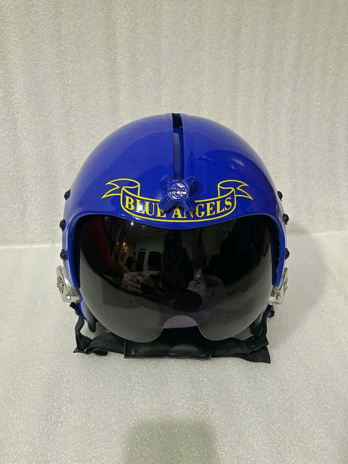 HGU-33 BLUE ANGELS FIGHTER PILOT HELMET CUSTOM REPLICA+pin