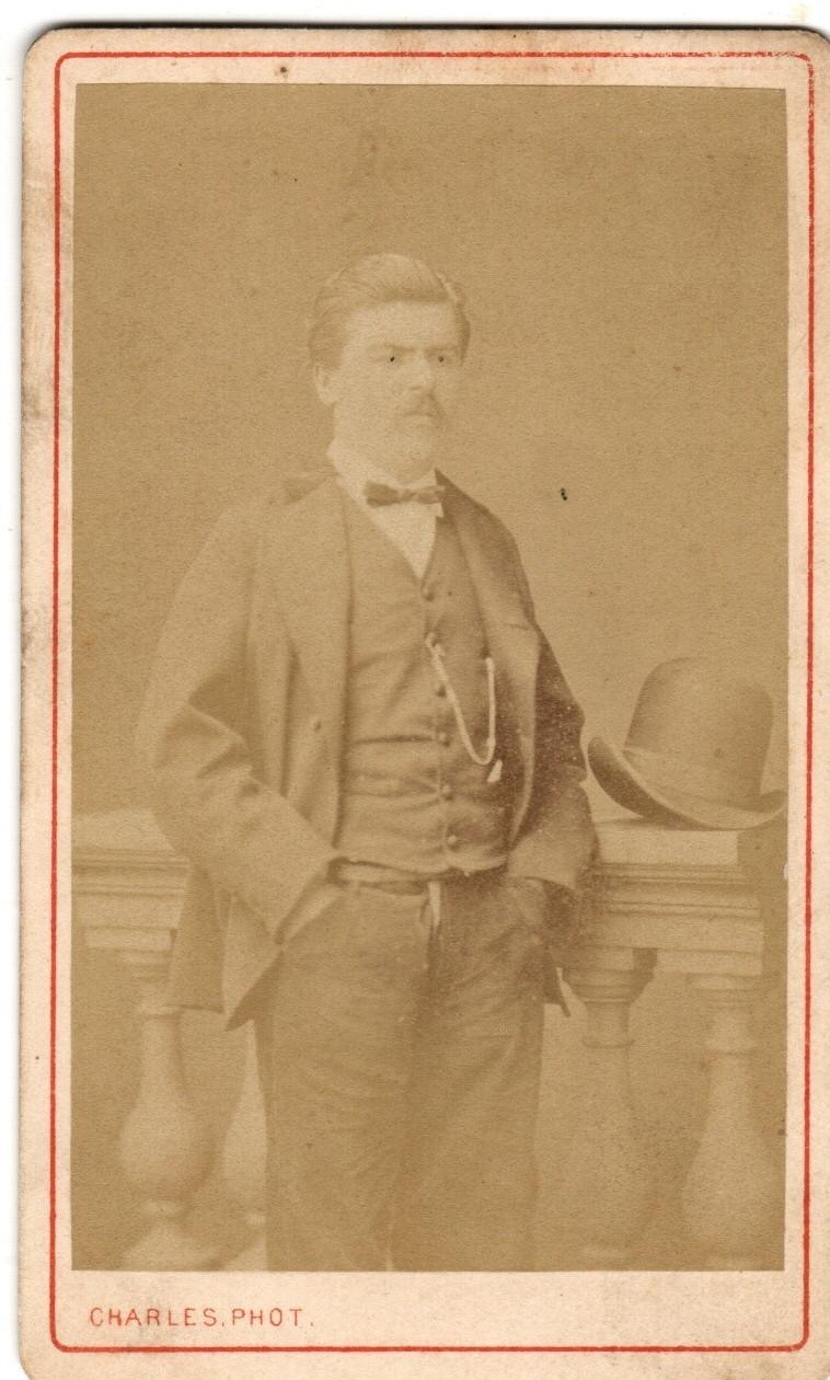 cdv Charles Gallot Paris man of the bourgeoisie to identify (1865) cdv Charles Gallot Paris man of the bourgeoisie to identify (1865)