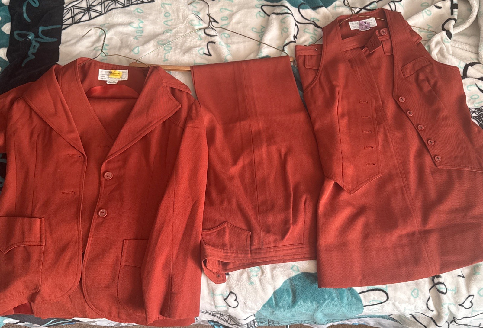 Vintage 1970’s United Airline Flight Attendant Stan Herman Uniform Fashionaire