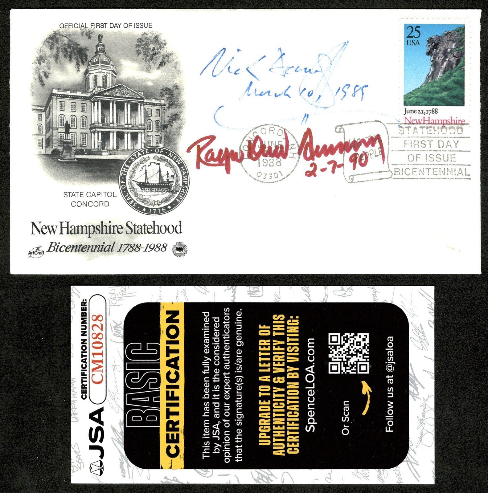 Ralph Abernathy Signed Autographed First Day Cover JSA Civil Rights Leader 2 Ralph Abernathy Signed Autographed First Day Cover JSA Civil Rights Leader 2