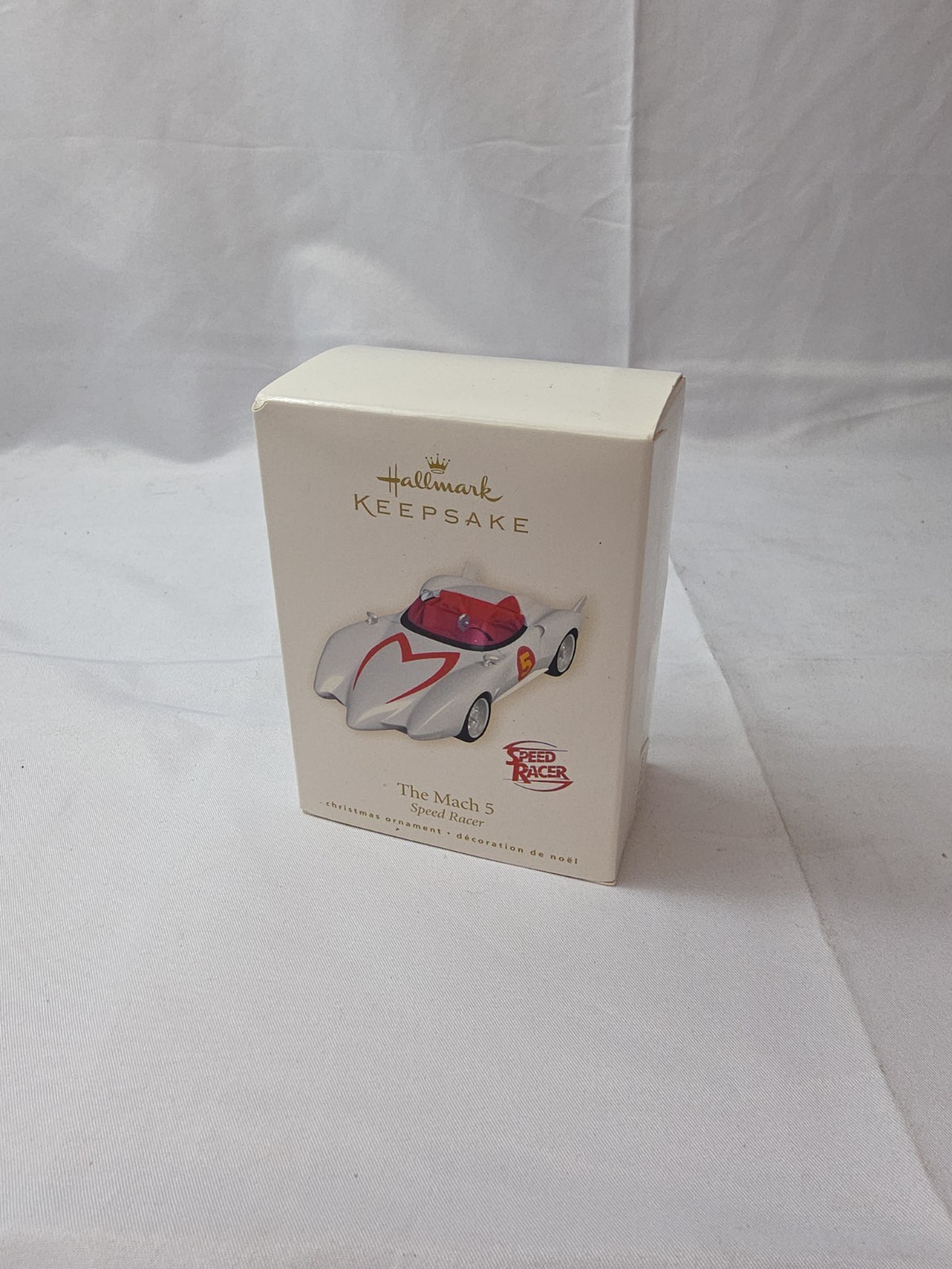 The Mach 5 Speed Racer 2008 Hallmark Ornament Race Car  -A-12-30-94