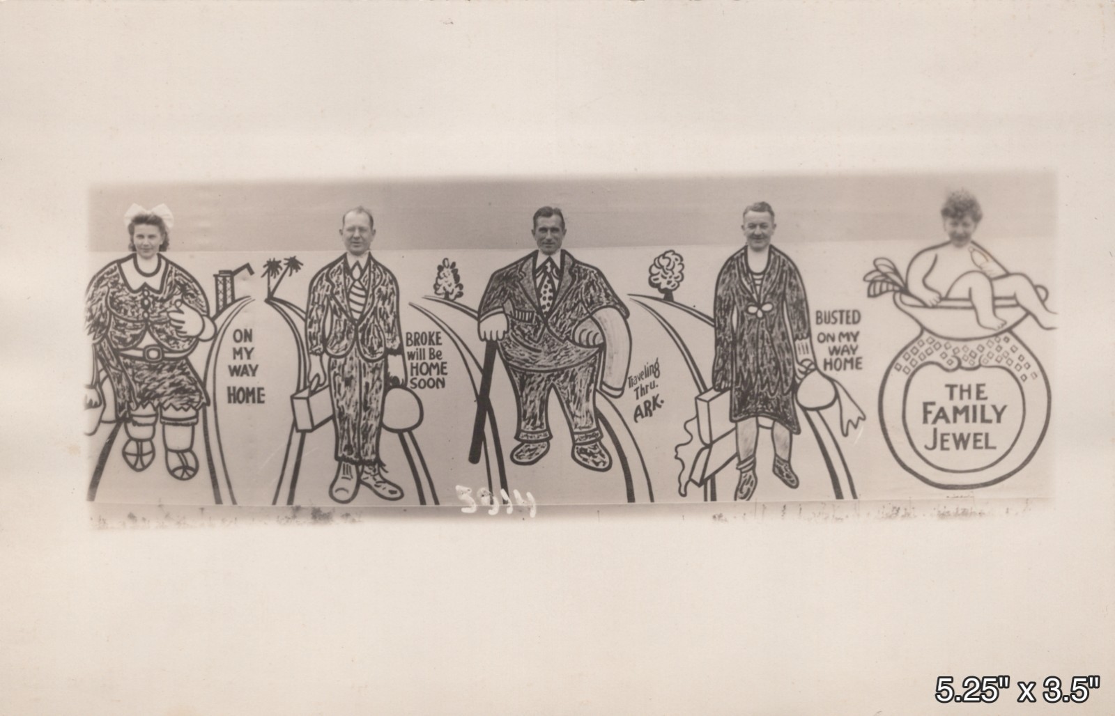 RPPC Standee Cut Out Heads Carnival Comic Novelty Family Cutout VINTAGE PHOTO RPPC Standee Cut Out Heads Carnival Comic Novelty Family Cutout VINTAGE PHOTO