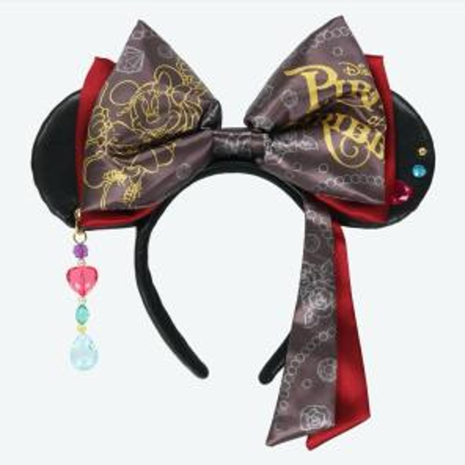 Tokyo Disney Minnie Ears Headband Pirates of Caribbean - Ship from California Tokyo Disney Minnie Ears Headband Pirates of Caribbean - Ship from California