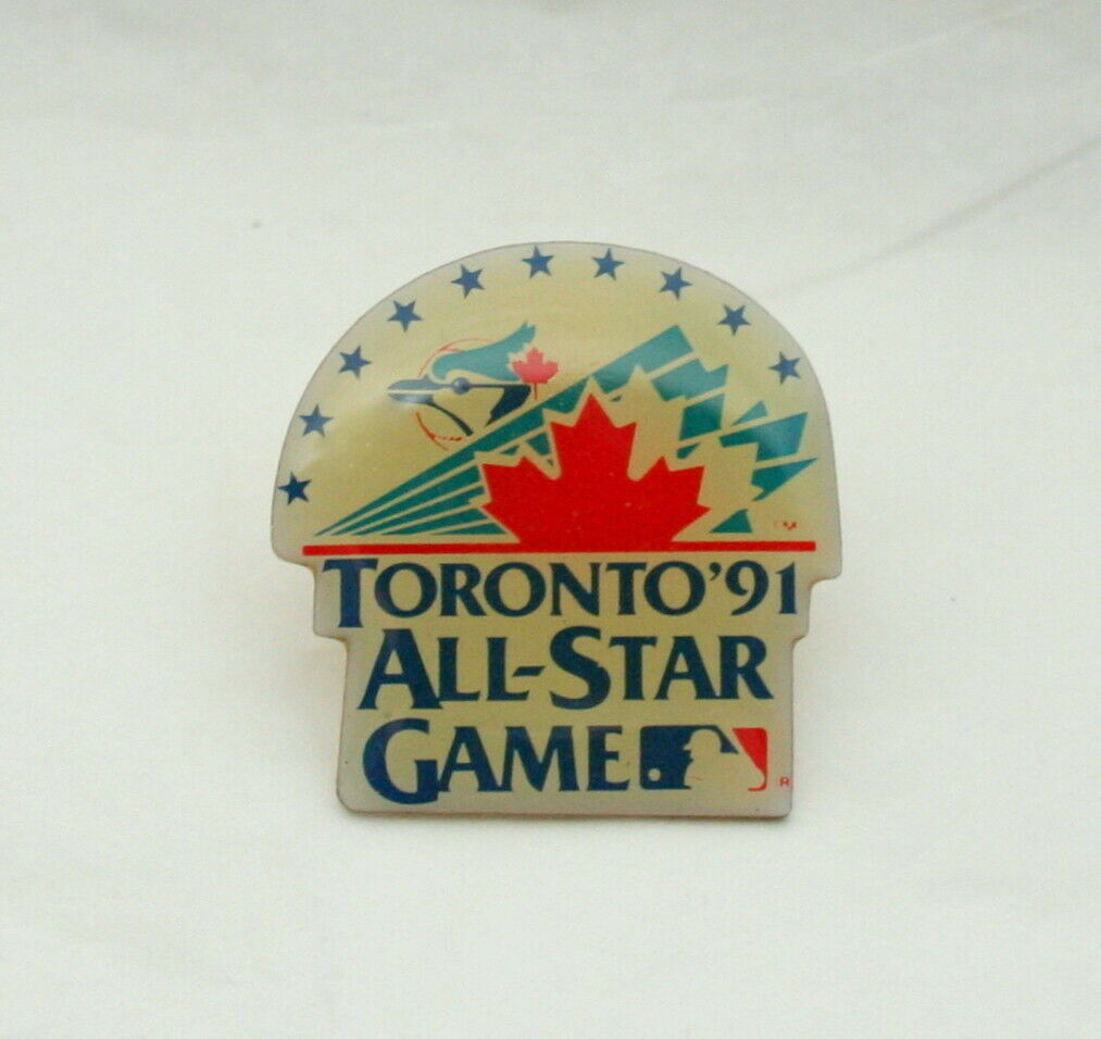 Vintage 1991 Toronto Blue Jays MLB Baseball All-Star Game Pin NOS New