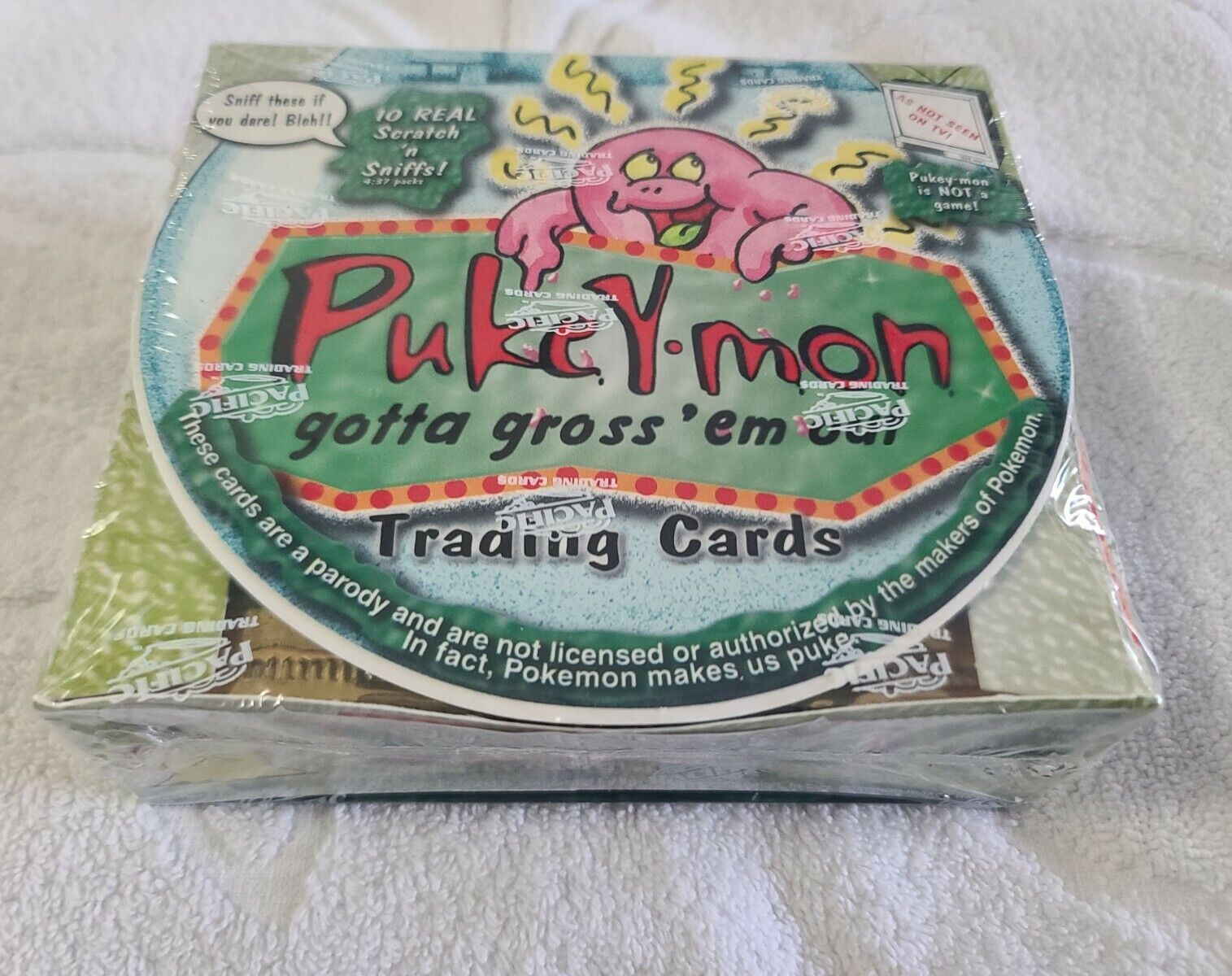 2000 Pacific Pukey-Mon Factory Sealed Trading Card Box (New)