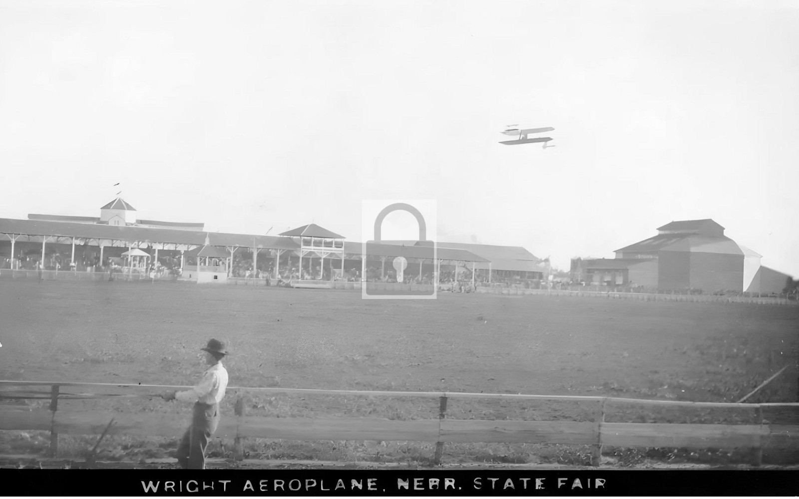 Wright Aeroplane Nebraska State Fair Lincoln NE - Reprint Wright Aeroplane Nebraska State Fair Lincoln NE - Reprint