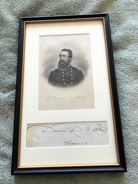 David Dixon Porter Admiral US Civil War Naval Commander Archivally Framed