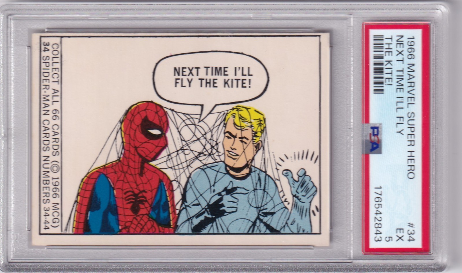 1966 Marvel #34 Spider-man PSA 5