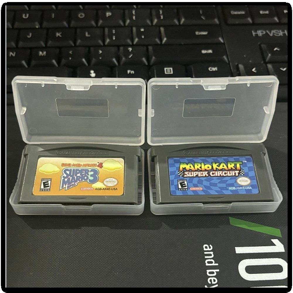 Advance 4-Super Mario Bros. 3+Mario Kart: Super Circuit For Game boy Advance GBA Advance 4-Super Mario Bros. 3+Mario Kart: Super Circuit For Game boy Advance GBA