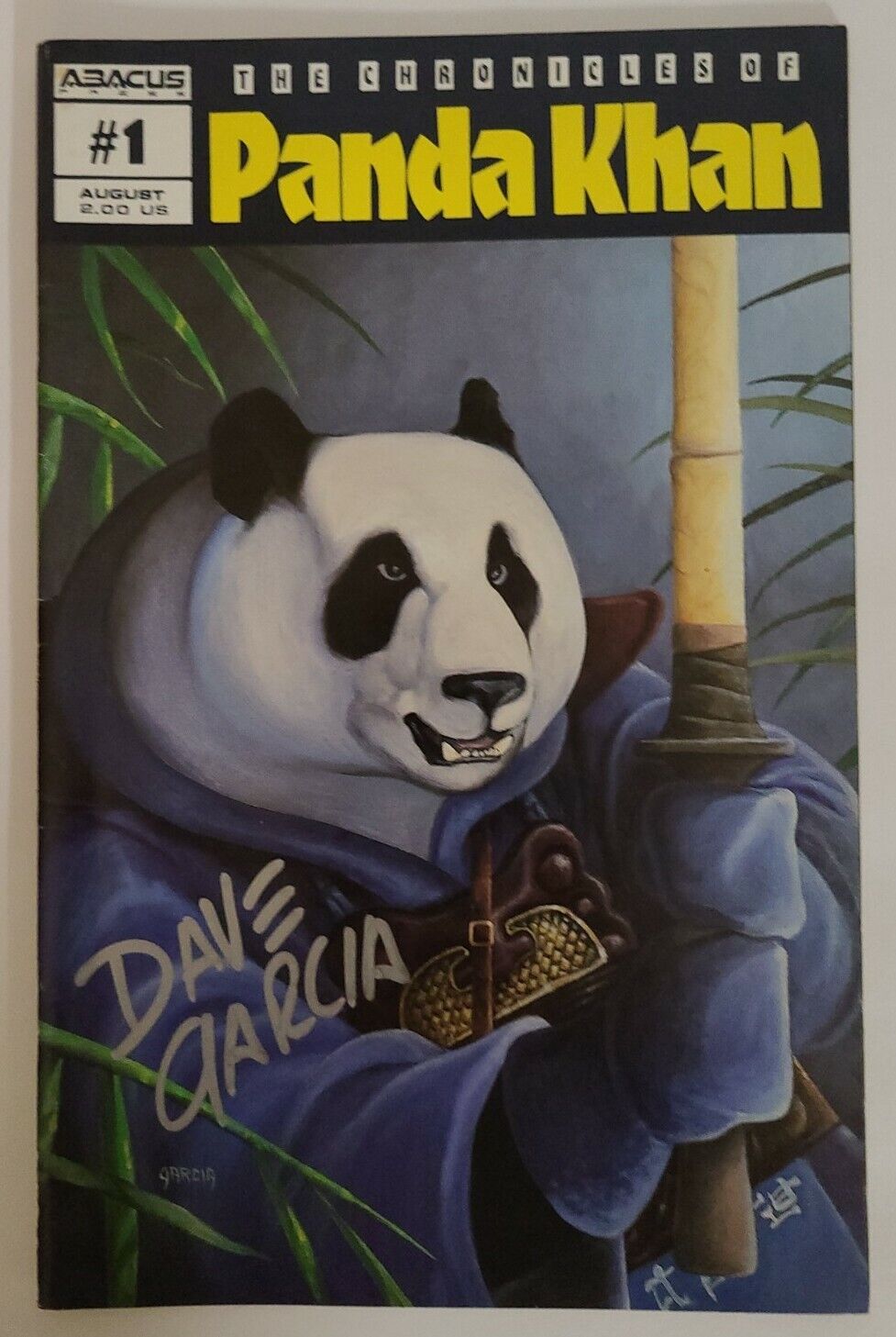 The Chronicles Of Panda  Khan Abacus #1 Press, 1987 series Comic  Dave Garcia