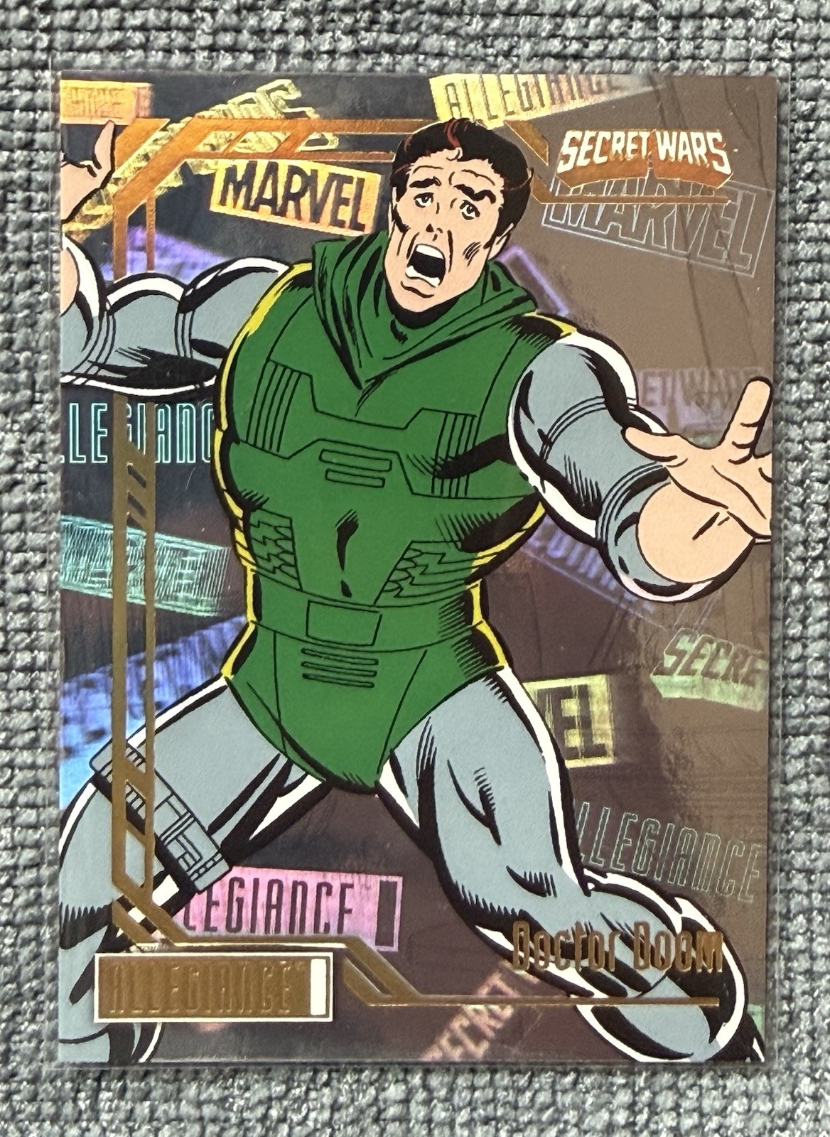 π«1 of 1π« - Dr. Doom 2023 UD Marvel Allegiance Secret Wars GOLD HOLOFOIL #90 π«1 of 1π« - Dr. Doom 2023 UD Marvel Allegiance Secret Wars GOLD HOLOFOIL #90